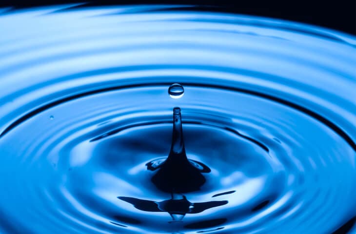 Water droplet creating ripples - representing EUM's unique approach